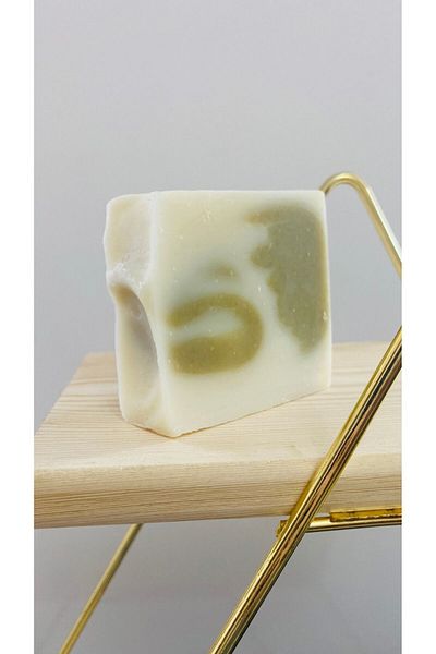 OKTİR Aloe Vera Oil Hand Made Soap Moisturizing Soothing Effective Cold Processed Herbal Ingredient 100 g