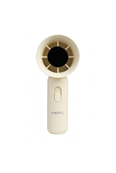 HEPU HP-F20 El Tipi Yüksek Hızlı Fan | Dijital Göstergeli | Sessiz | 5V 2A | ...