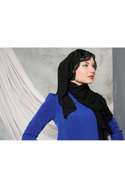 Differenza Τρισδιάστατο σάλι μαύρο