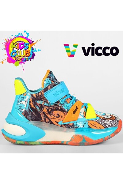 Kids Club Shoes حذاء رياضي للأطفال من Vicco Universe لتقويم العظام باللون الأخضر