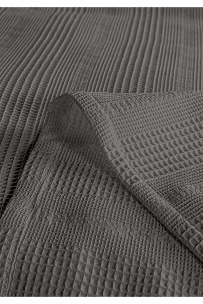 Evim 100% Cotton Exclusive Anthracite Single Pique Set 160 X 230 cm