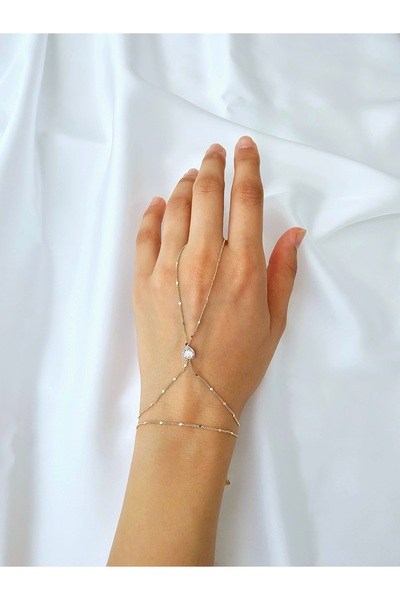 Zivazer Store حجر شاهميران نسائي من الفولاذ المقاوم للصدأ