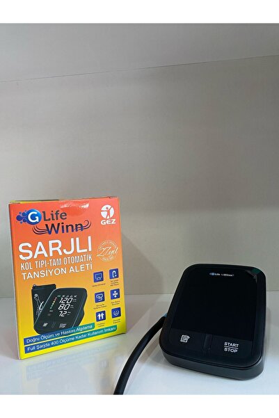 G-LIFE Şarjlı Dijital Koldan Tam Otomatik Tansiyon Aleti Güçlü Bataryalı