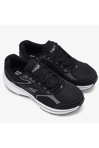 SKECHERS Go Run Consistent 2.0 128606 Advantage Kadın Koşu Ayakkabısı SİYAH-BEYAZ