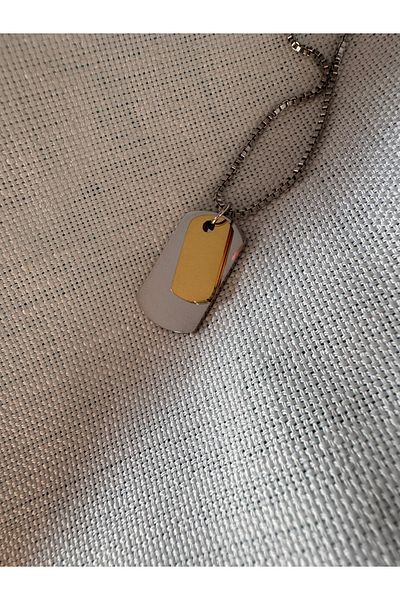Petra Jeweils Dual Metal Dog Tag Necklace