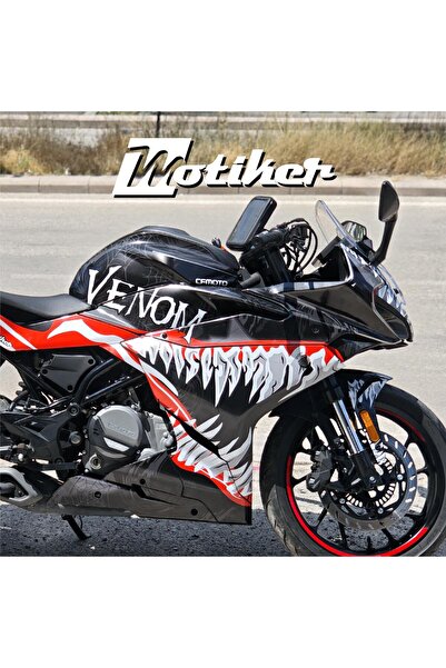 Motiker CF Moto 250Sr Venom Sticker Etiket Model
