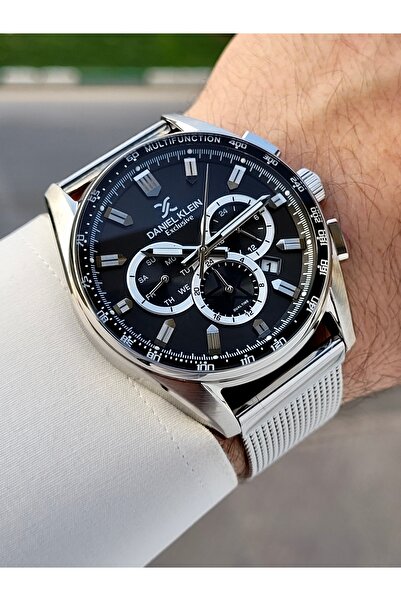 Daniel Klein Kadranı Siyah Kordonu Gri Renk Ayarlanabilir Kordonlu Fonksiyone...