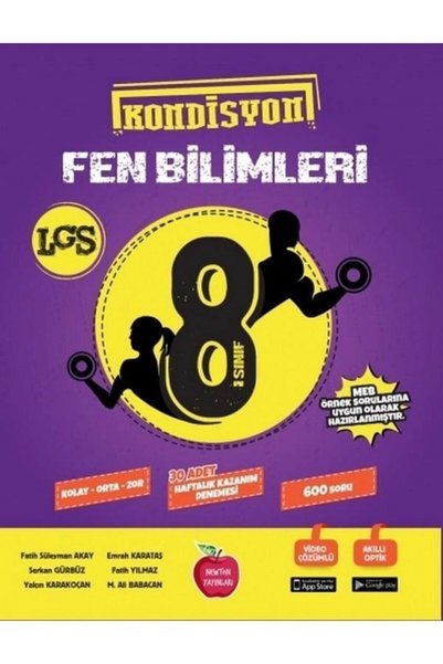 Newton Yayınları 8. Sınıf Fen Bilimleri Kondisyon Deneme