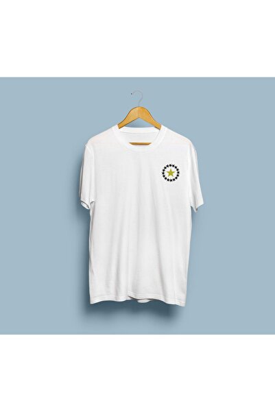 Bahriyeli Collection oversized Star Circle σχέδιο Μπλουζάκι unisex με κορυφή ...