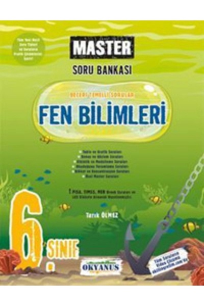 kitaps 6. Sınıf Fen Bilimleri Soru Bankası Master 9786052286289
