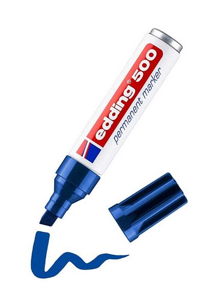 Edding قلم طرد دائم أزرق E-500