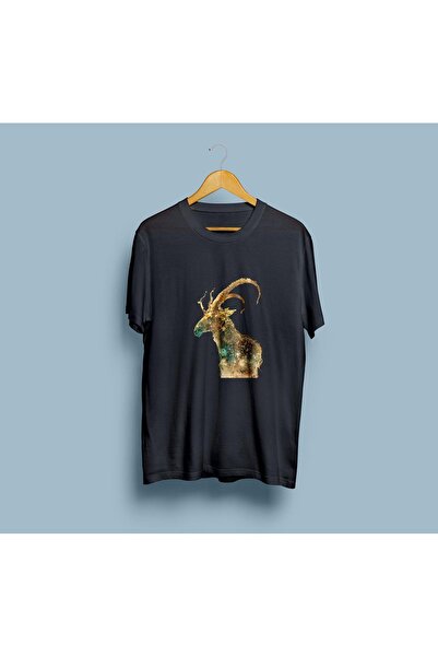 Bahriyeli Collection supradimensionat Geyik Design unisex tricou