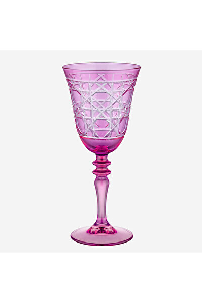 CHIARA ALESSI Gloria Pembe Cam Kadeh 270 Ml