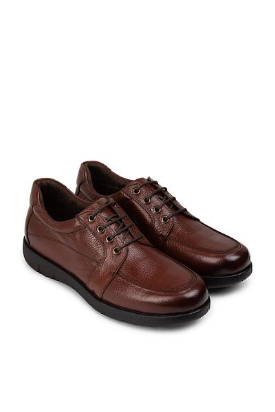 Deery Genuine Leather Copper Color Men's Casual Shoes
