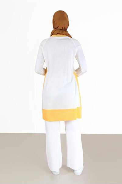 Alvina TWO COLOR KNITWEAR TUNIC 42012