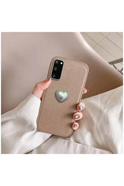 Pro Aksesuar Samsung Galaxy S20 FE Uyumlu Kılıf Kalpli Vel Silikon Kılıf Açık...