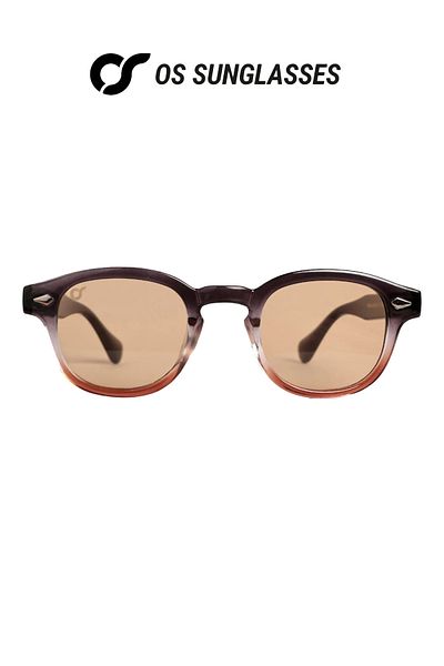 OS Sunglasses Ochelari de soare unisex Berlin Wood galbeni