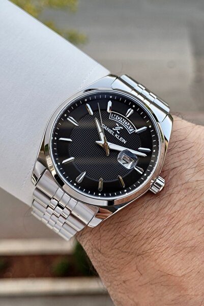 Daniel Klein Kadranı Siyah Kordonu Silver Renk 24 Ay Garantili Fonksiyonları ...