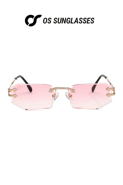 OS Sunglasses Amsterdam Peach Sunglasses For Men And Women