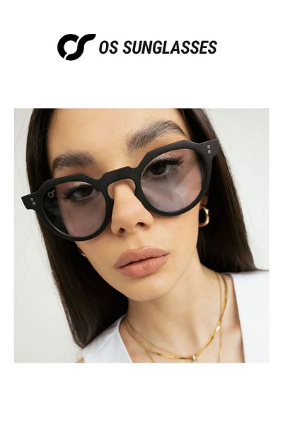 OS Sunglasses Ochelari de soare Londra albaștri pentru bărbați și femei