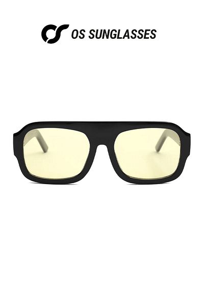 OS Sunglasses Roma Yellow Sunglasses For Men And Women