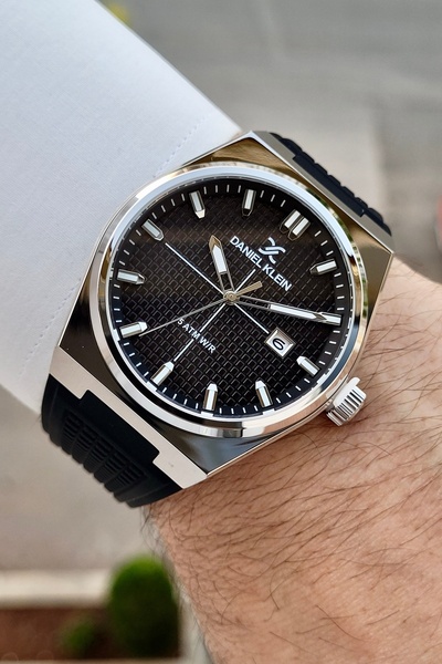 Daniel Klein Kasası Silver Kordonu Siyah Renk 24 Ay Garantili Fonksiyonları A...