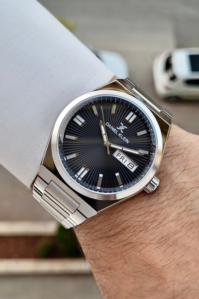 Daniel Klein Kadranı Siyah Kordonu Silver Renk 24 Ay Garantili Fonksiyonları ...