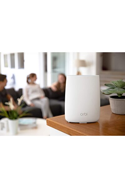 NETGEAR RBK53S-100UKS Orbi Whole Home Mesh Wifi System With Advanced Cyber Threat Protection, 3-Pack