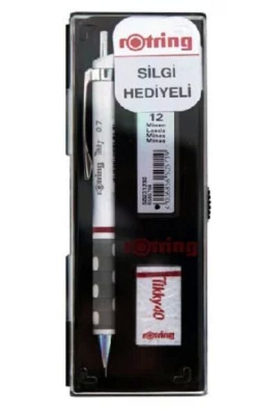 Rotring Tıkky Versatil Pen Set White 0.7 (PEN ERASER MİN) Kk Set