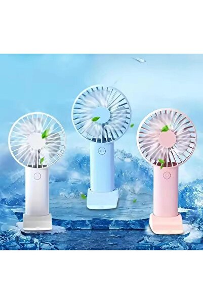 fortrek Şarjlı Fan Mini Taşınabilir El Ve Masa Üstü Vantilatör