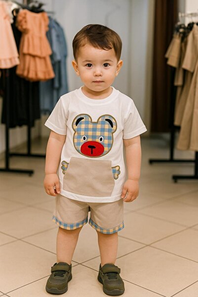 gül garden Children's shorts T-shirt children's shorts set