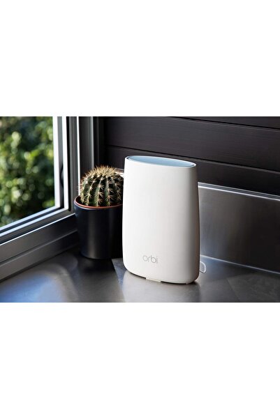 NETGEAR RBK53S-100UKS Orbi Whole Home Mesh Wifi System With Advanced Cyber Threat Protection, 3-Pack