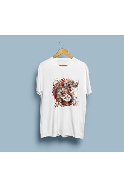 bahriyeli.jpeg supradimensionat Design Dragon chinezesc unisex tricou