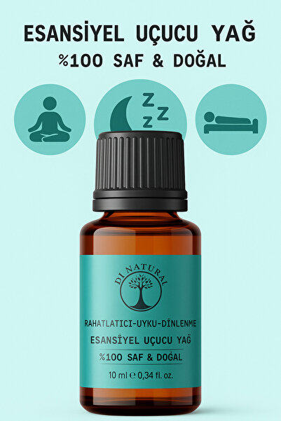 di naturel Rahatlatıcı Uyku Dinlendirici Uçucu Yağ %100 Saf Doğal Esans Buhur...