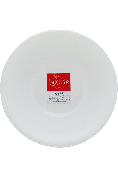 Lexuse 1 Piece Melamine Bowl , 13 Cm, White, ( Lx016 )