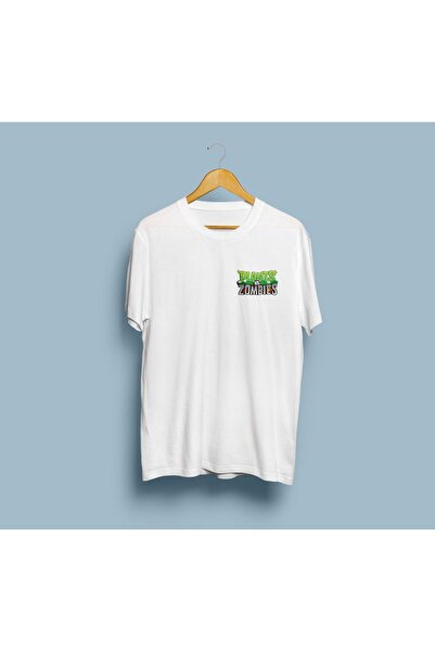 eioswear Plants vs Zombies T-shirt Unisex supradimensionat - Design cu buzunar