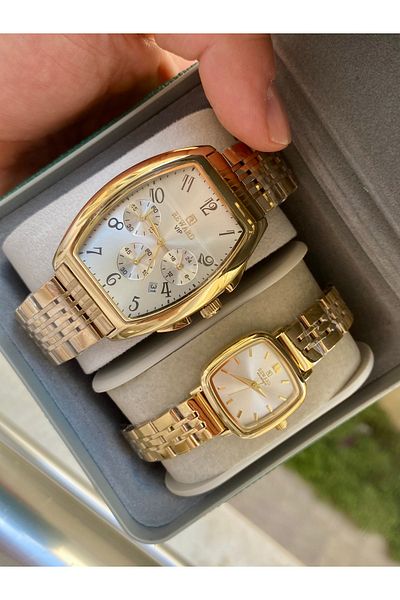Reward brand lover couple watch with boxed bag