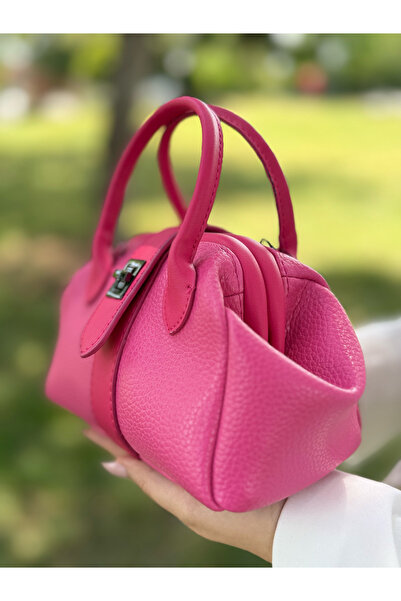 DEV 3 ADAM Nçs Fuchsia Pink Mini Women's Hand and Shoulder Bag - Minimal State of Elegance (En:18~Boy:13)