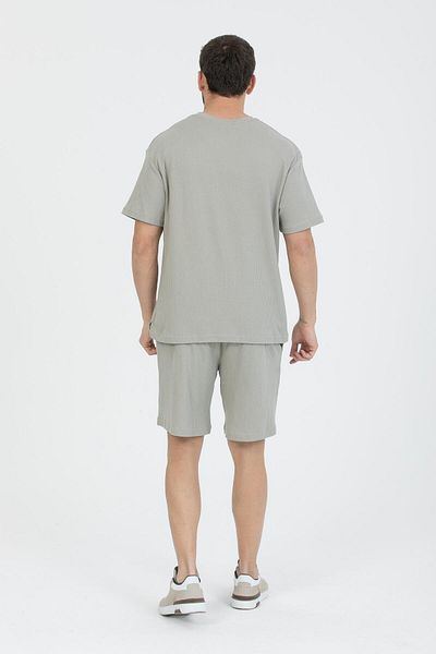 Store 100% Cotton Summer Men's Suit |   T-Shirt and Shorts |   Modern Cut