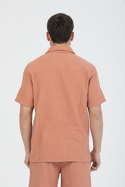 Store Casual summer outfit for men |   100% cotton shirt & shorts set
