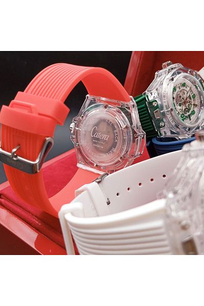 catera White Rebel Men's Watch