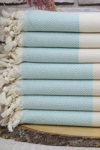 Fabric Box 100% φυσικό βαμβάκι - Πετσέτα μπάνιου Diamond Peshtemal, Τουρκική πετσέτα μπάνιου
