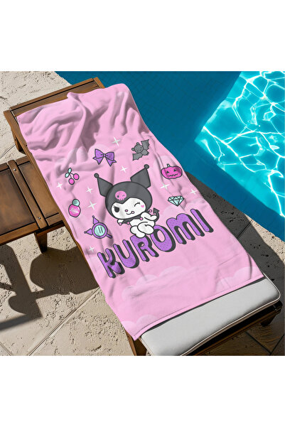hediyechy Gift Duvet Cover Kuromi Printed Piaj Towel
