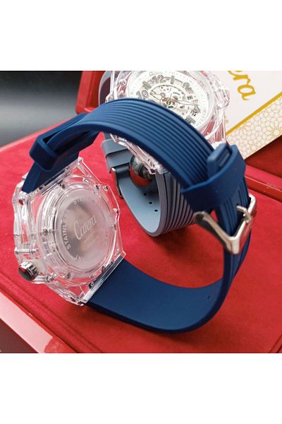 catera Men's Rebel Watch in Navy Blue