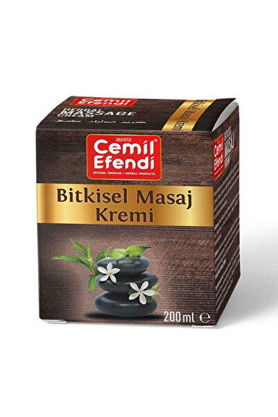 Cemilefendi Bitkisel Masaj Kremi 200 ml