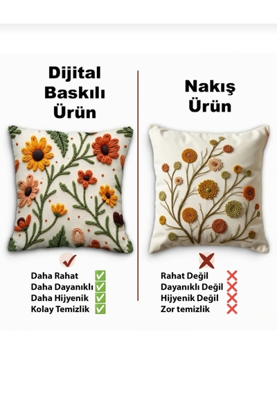 olavayn 2 Pieces Digital Printed Throw Pillow Cover – Vibrant Patterns, Soft Touch