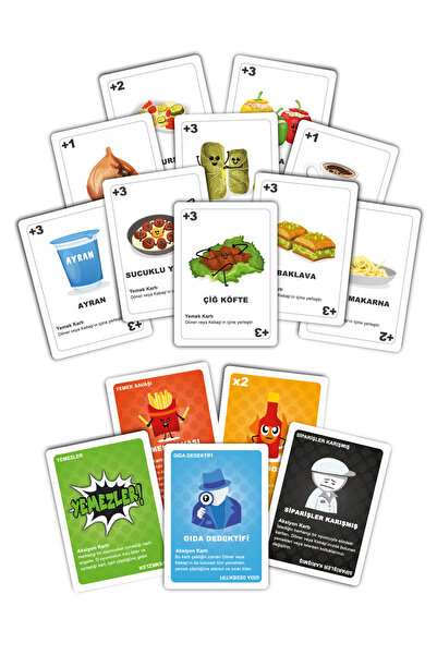 Kuzgun Games Döner Vs Kebap Kart Oyunu