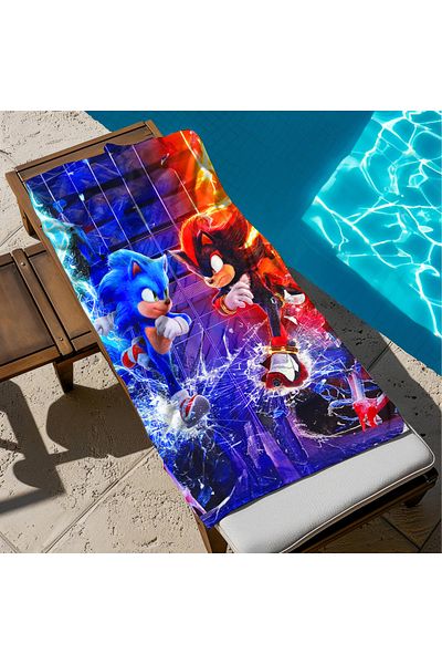 hediyechy Gift Duvet Cover Soniç Printed Piaj Towel