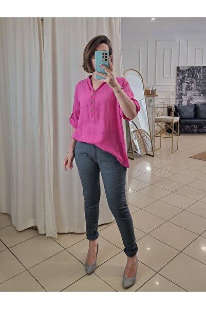 pudubutik Italian Lycra Anthracite Trousers