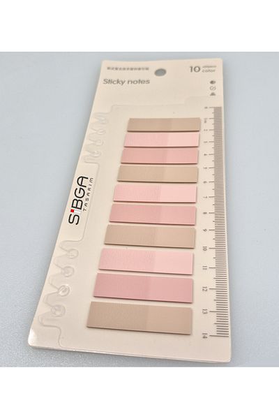 sibga tasarım Transparent Colored Postit Post-it Post It.Bookmark Bookmark Postit Sticker Note Paper 200 Sheets